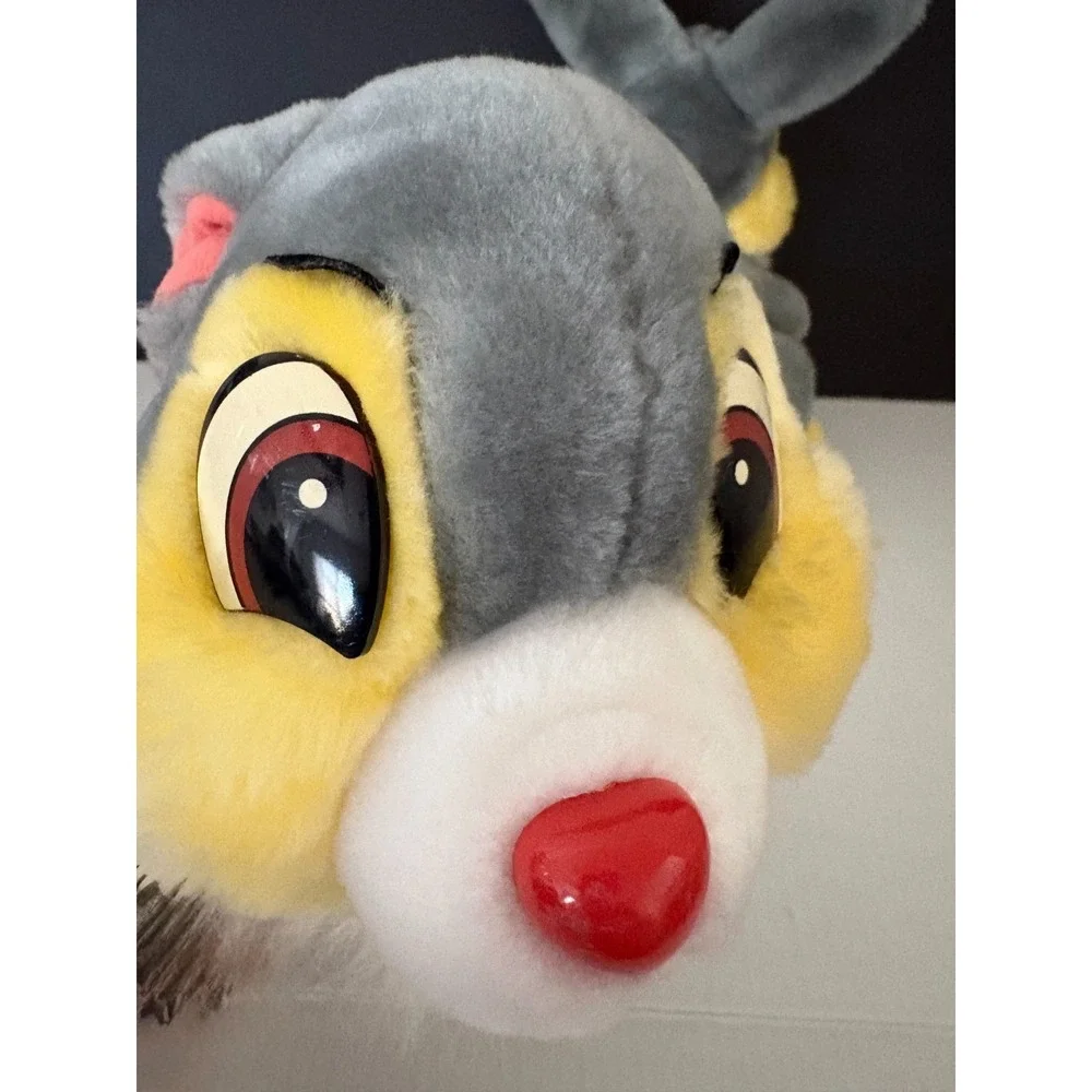 Vintage Bundle (2) Disney Bambi Thumper Plush Disneyland Walt Disney World Korea
